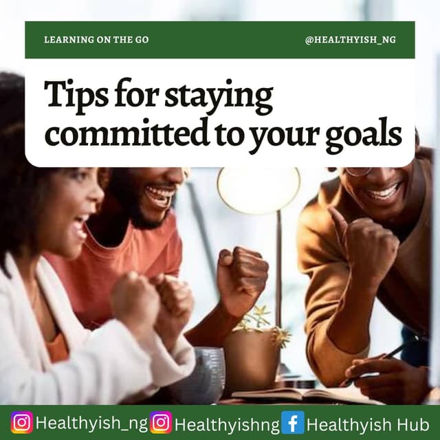 NOW THAT YOU HAVE SET THOSE NEW YEAR RESOLUTIONS, HOW DO YOU SUSTAIN IT?